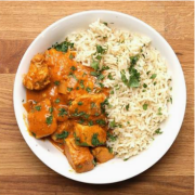 Butter Chicken with Butter Naan