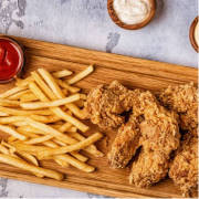 MC Chicken Slider with Fries &amp; Ice Cream