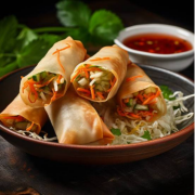 Noodle Spring Rolls