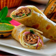 Seekh Kebab Kathi Roll