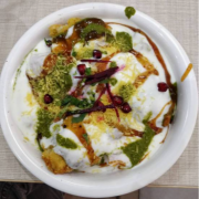 Spicy Aloo Tikki Mast Chaat